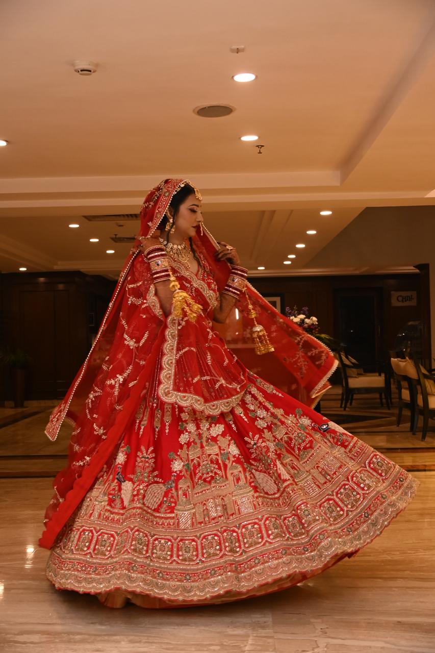 JB's Beauty World Patna Bridal Lehenga